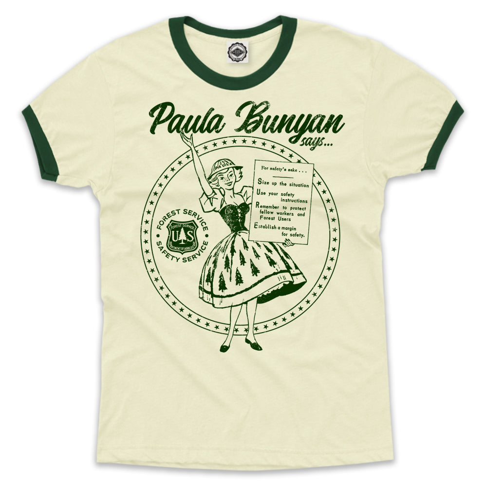 Paula Bunyan Unisex Ringer Tee