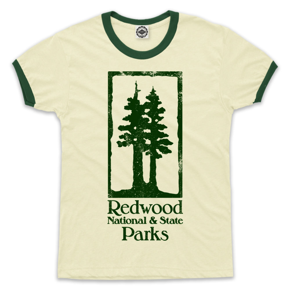 Redwood National & State Parks Men's Ringer Tee