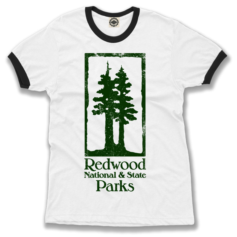 Redwood National & State Parks Men's Ringer Tee