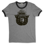 Official Smokey Bear Men's Ringer Tee