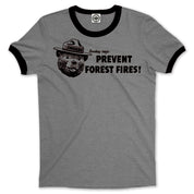 Smokey Bear "Smokey Says" Men's Ringer Tee