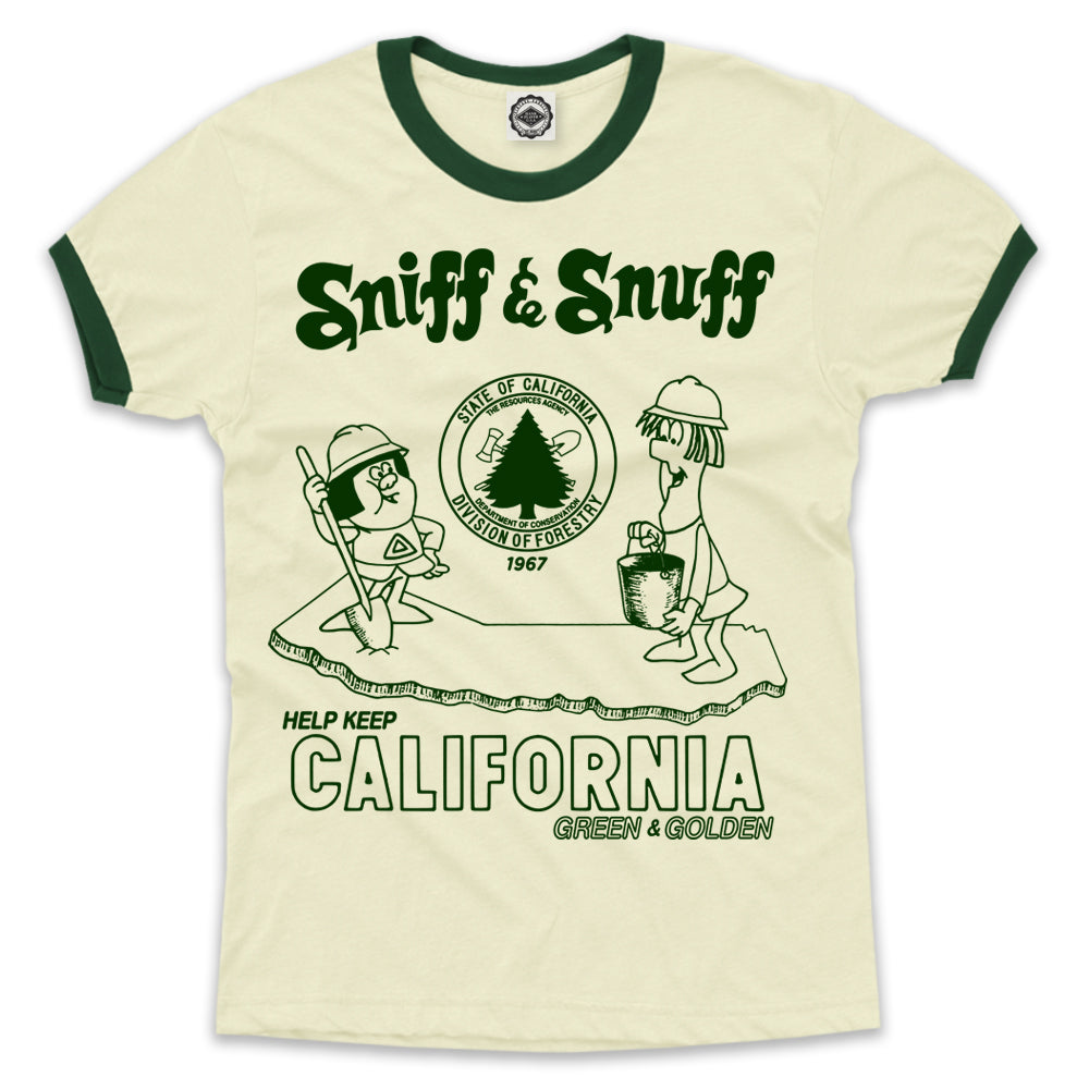 Sniff And Snuff Unisex Ringer Tee