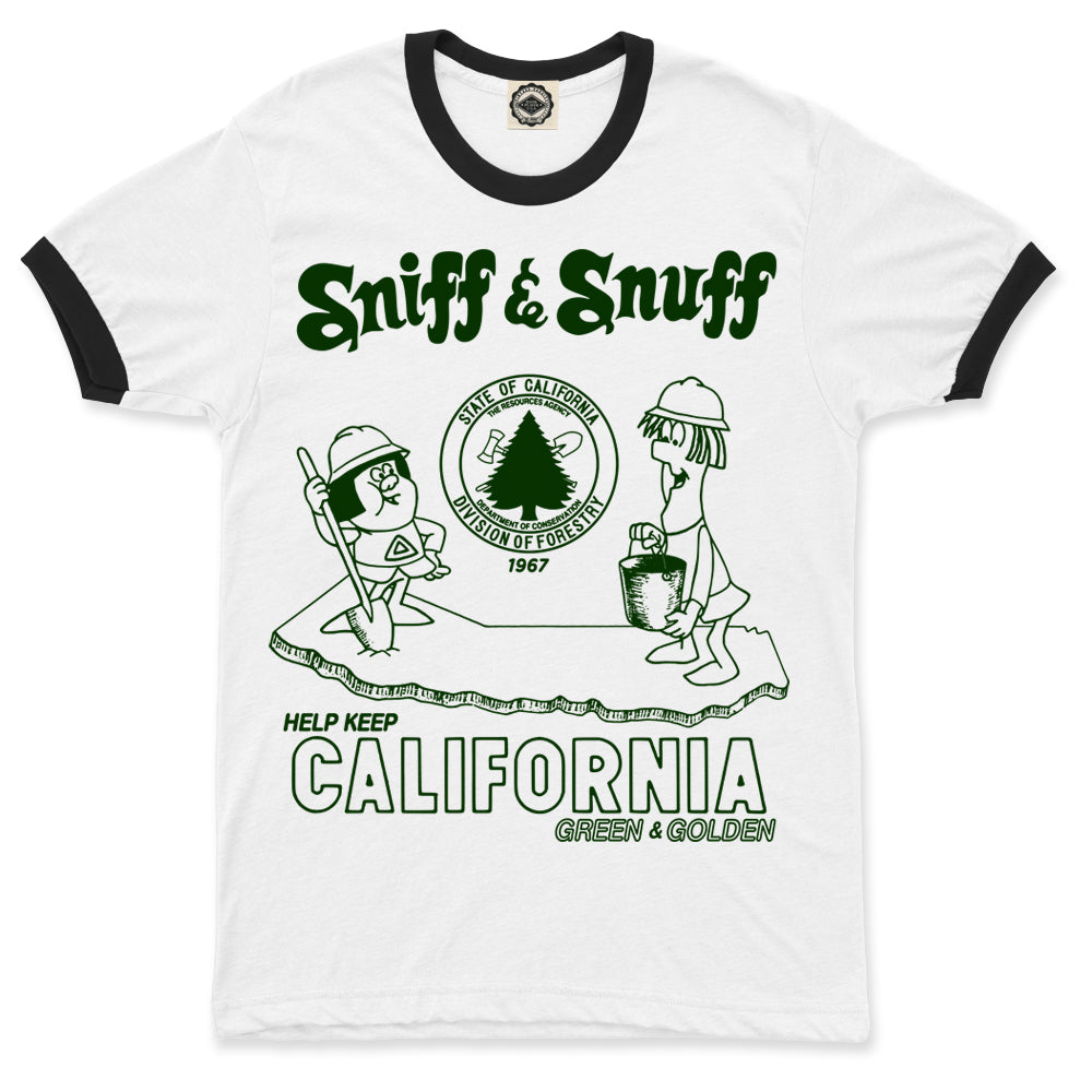 Sniff And Snuff Unisex Ringer Tee