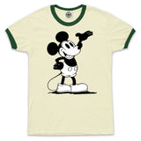 Steamboat Willie Unisex Ringer Tee