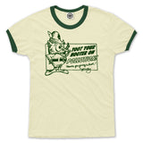 Woodsy Owl "Toot Your Hooter" Unisex Ringer Tee