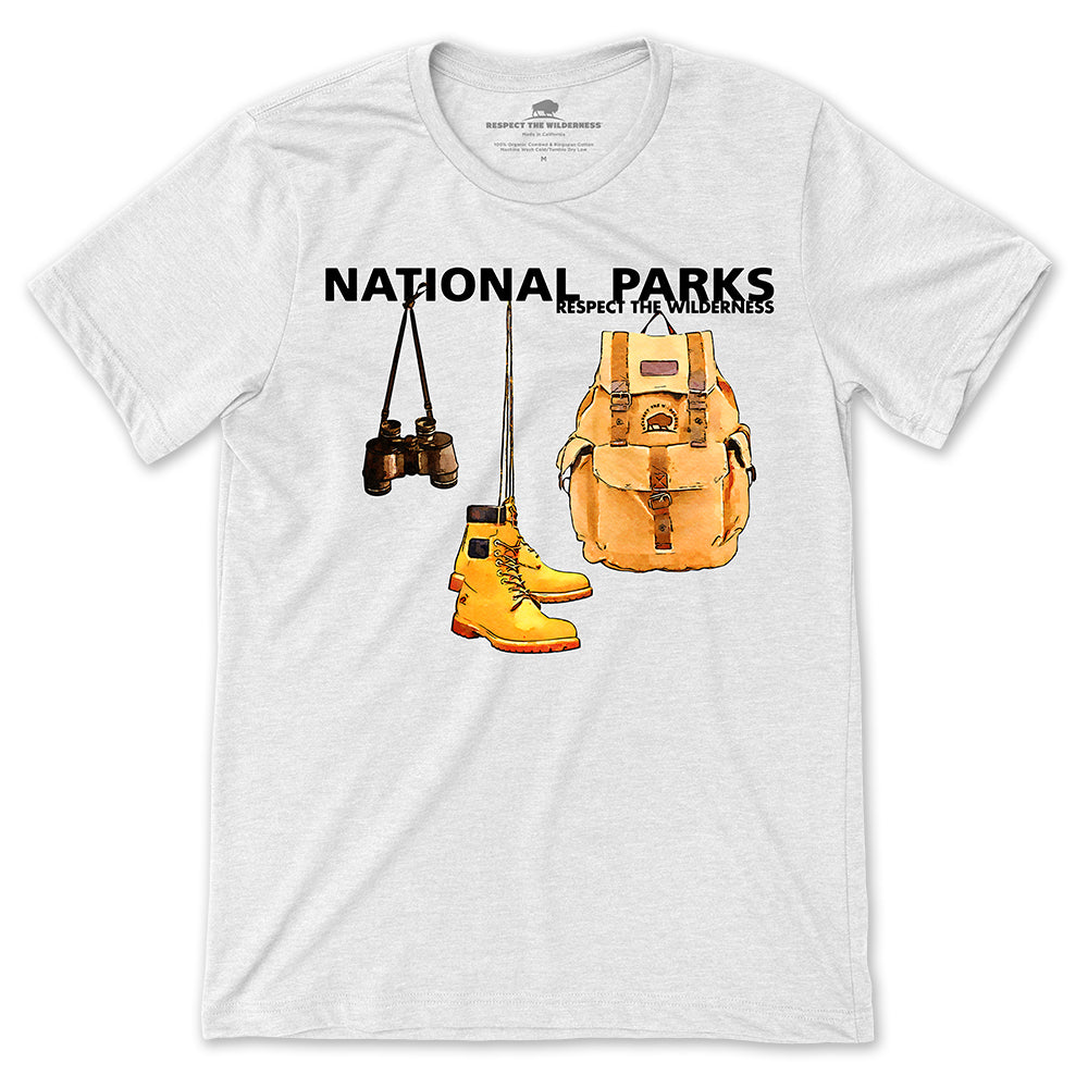 RTW National Parks Camping Gear Unisex Tee