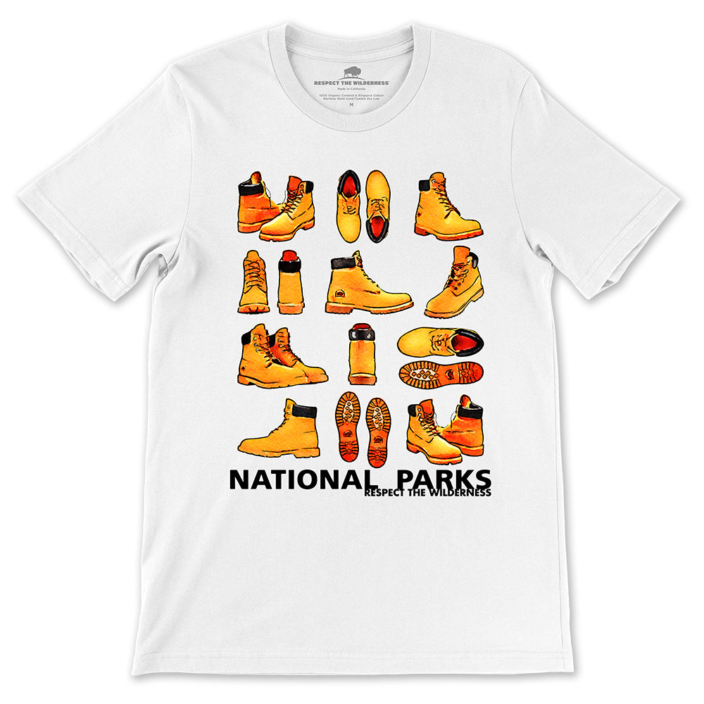RTW National Parks Hiking Boots Unisex Tee