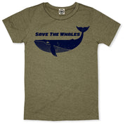 Save The Whales Men's Tee