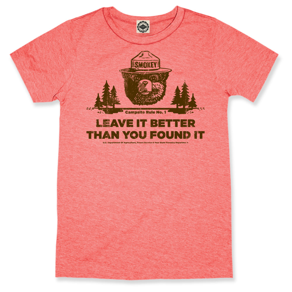 Smokey Bear's Campsite Rule Infant Tee