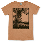 Smokey Bear "Enjoy The Great Outdoors" Men's Tee