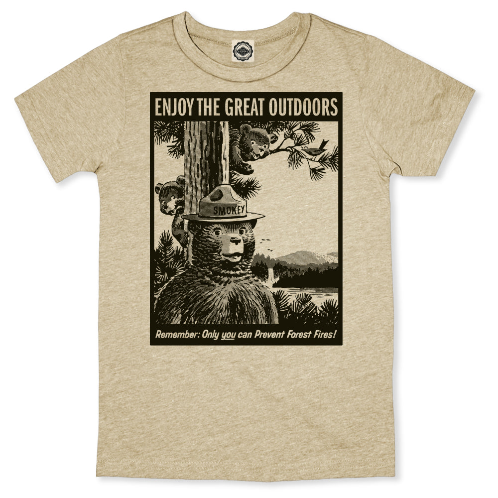 Smokey Bear "Enjoy The Great Outdoors" Toddler Tee