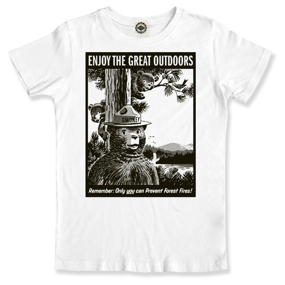 Smokey Bear "Enjoy The Great Outdoors" Toddler Tee