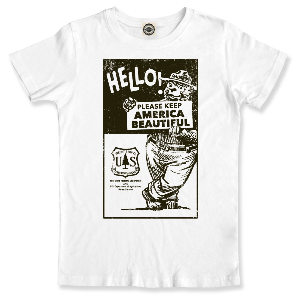 Smokey Bear "Please Keep America Beautiful" Infant Tee