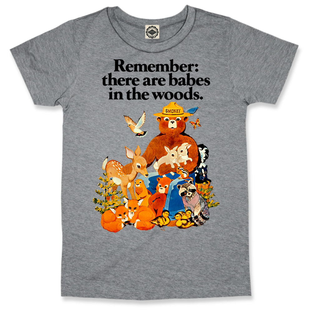 Smokey Bear Vintage "Babes In The Woods" Toddler Tee