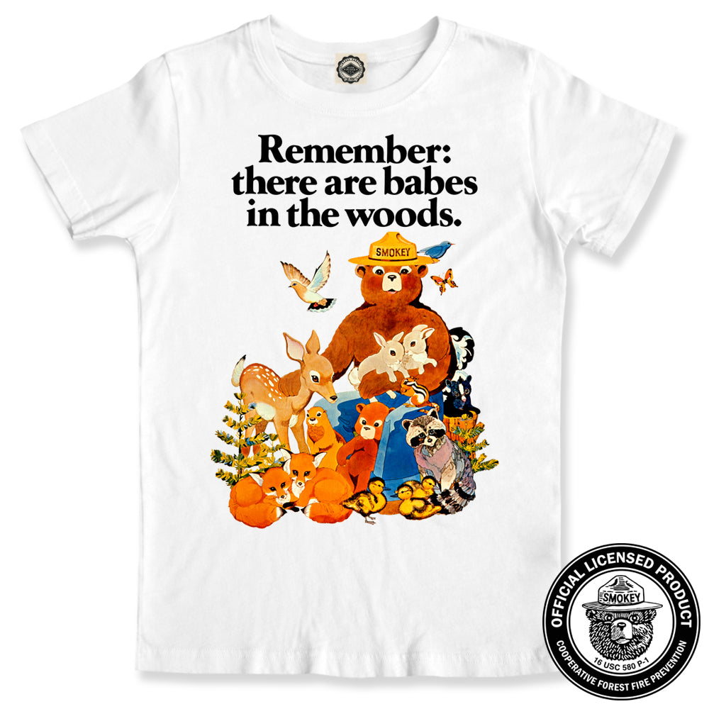 Smokey Bear Vintage "Babes In The Woods" Poster Men's Tee
