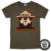 Smokey Bear "Be Cool - Prevent Wildfires" Men's Tee