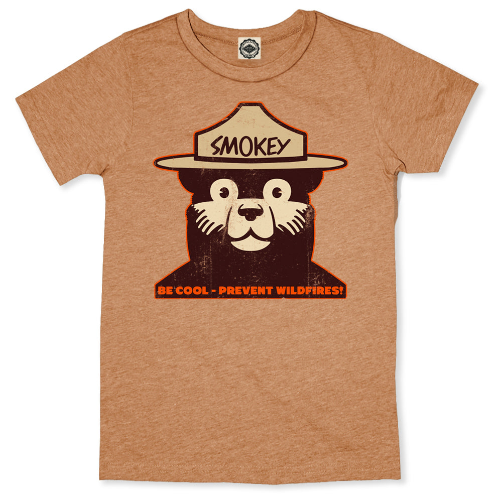 Smokey Bear "Be Cool - Prevent Wildfires" Men's Tee