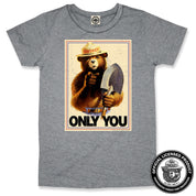 Smokey Bear Vintage Recruitment Poster Toddler Tee