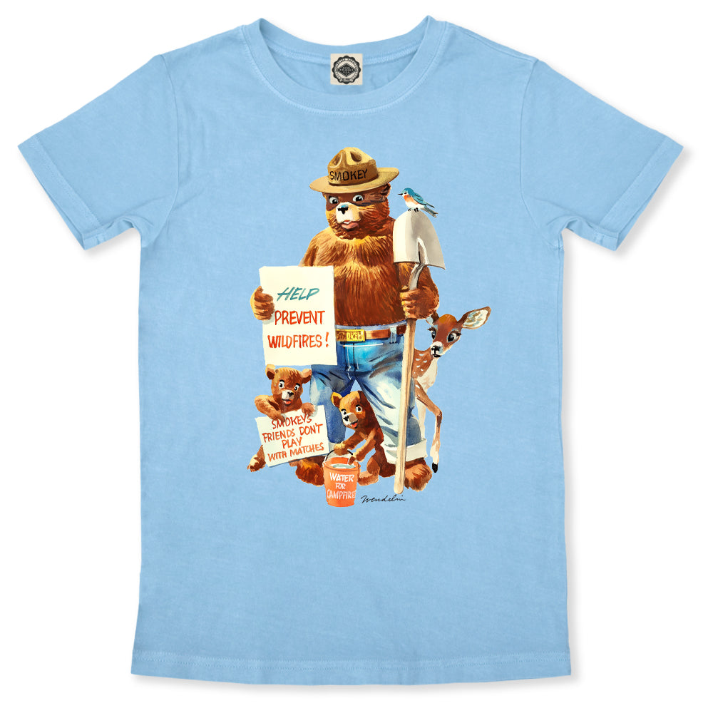 Smokey Bear "Friends Don't Play With Matches" Men's Tee