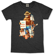 Smokey Bear "Friends Don't Play With Matches" Kid's Tee