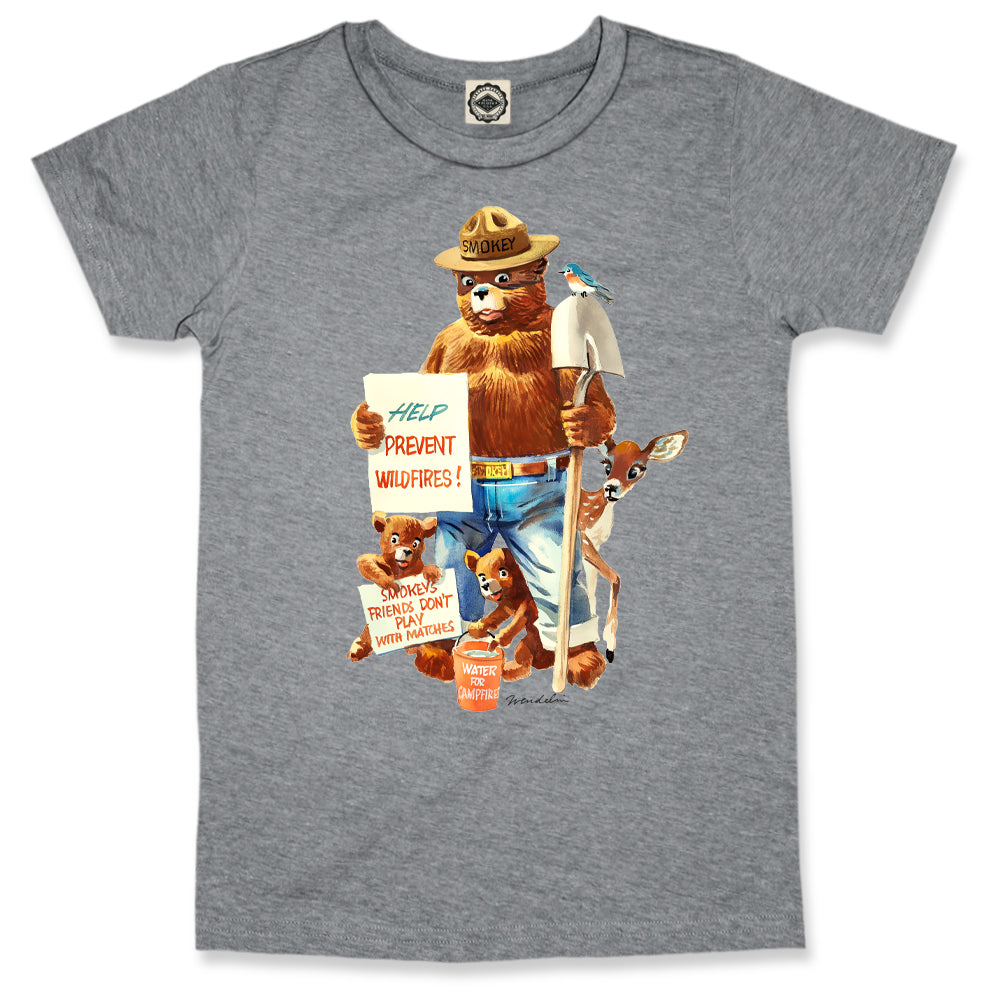 Smokey Bear "Friends Don't Play With Matches" Infant Tee