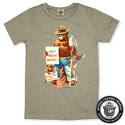 Smokey Bear "Friends Don't Play With Matches" Toddler Tee