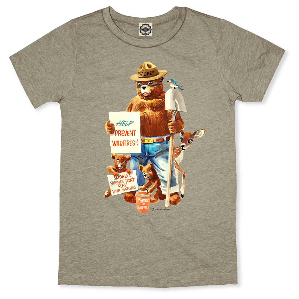 Smokey Bear "Friends Don't Play With Matches" Infant Tee