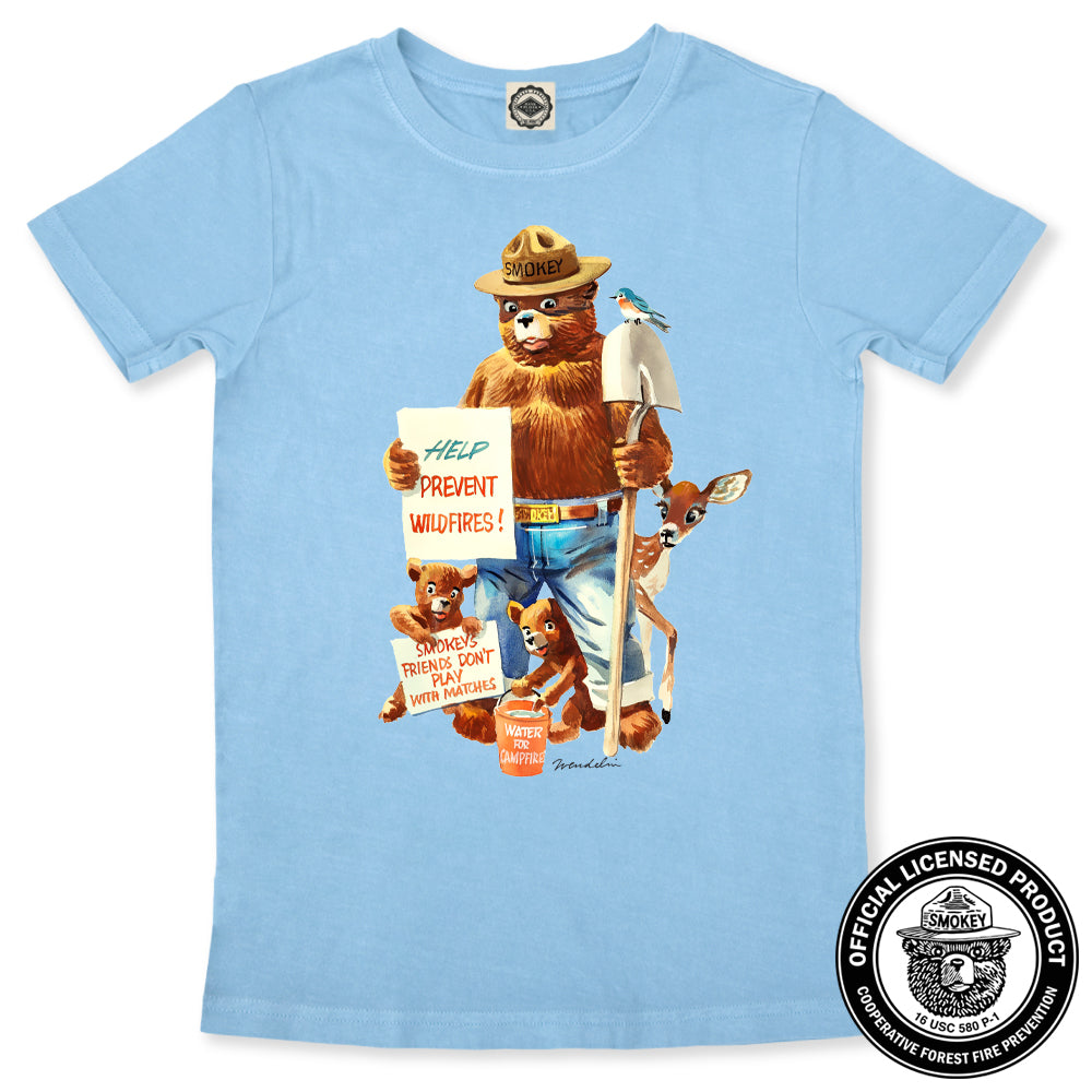 Smokey Bear "Friends Don't Play With Matches" Men's Tee