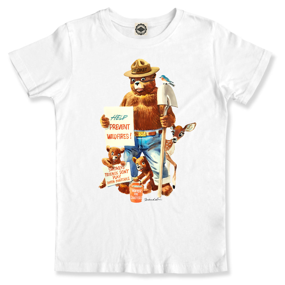 Smokey Bear "Friends Don't Play With Matches" Infant Tee