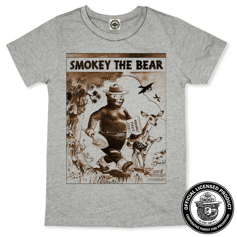 Smokey Bear "Smokey The Bear Song Book" Men's Tee