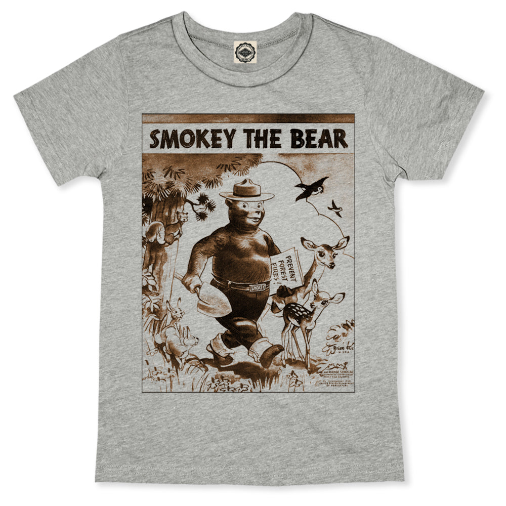 Smokey Bear "Smokey The Bear Song Book" Kid's Tee