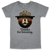 Smokey Bear "Thanks For Listening" Kid's Tee
