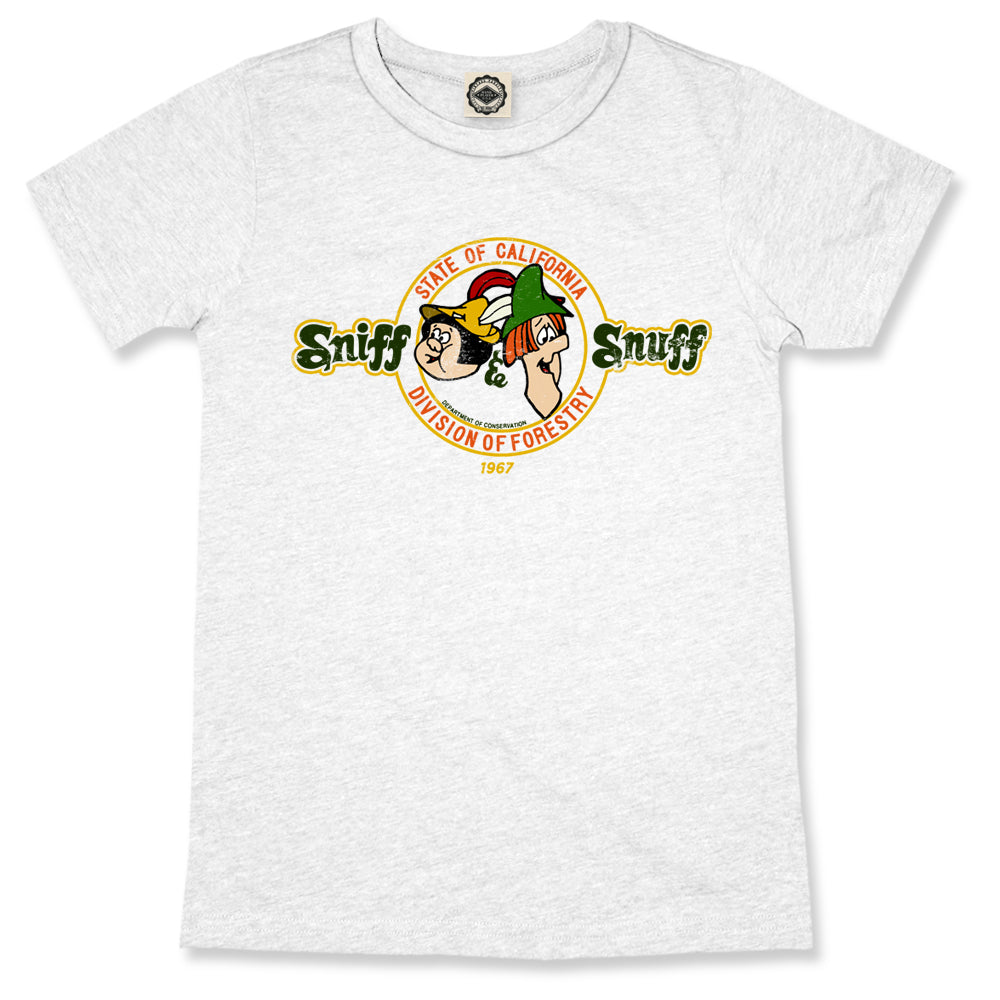 Sniff And Snuff Cartoon Logo Unisex Tee