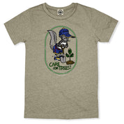Spunky Squirrel "Care For Trees" Unisex Tee