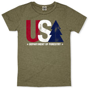 USA Department Of Forestry Men's Tee