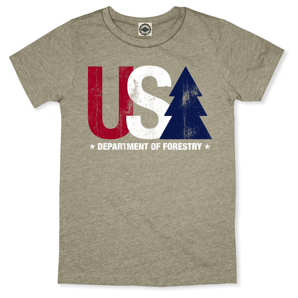 USA Department Of Forestry Kid's Tee