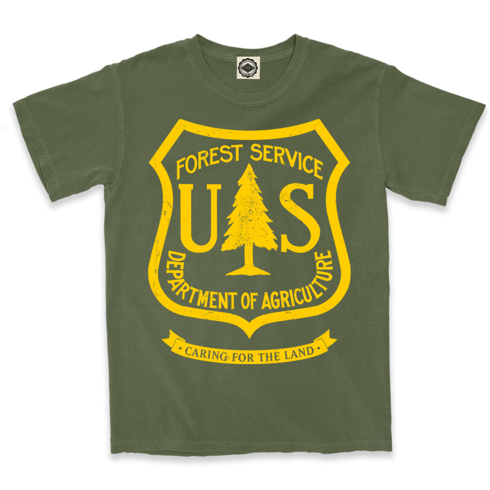 USDA Forest Service Insignia Men's Pigment Dyed Tee