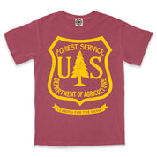 USDA Forest Service Insignia Men's Pigment Dyed Tee