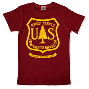 USDA Forest Service Insignia Women's Boyfriend Tee