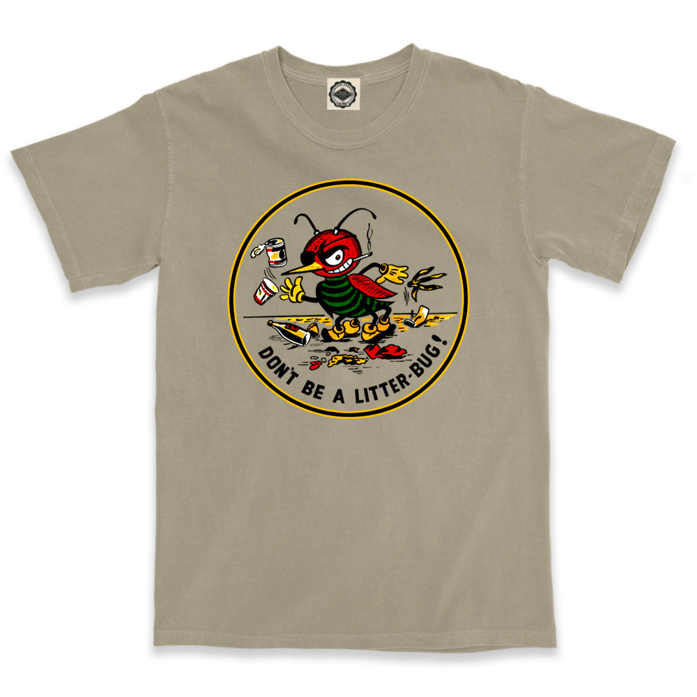 Vintage Litter-Bug Men's Pigment Dyed Tee