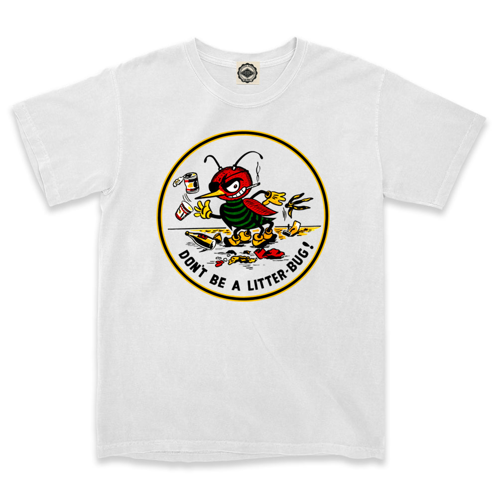 Vintage Litter-Bug Men's Pigment Dyed Tee