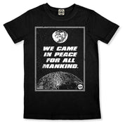 NASA "We Came In Peace For All Mankind" Men's Tee