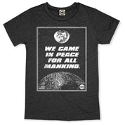 NASA "We Came In Peace For All Mankind" Men's Tee