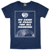 NASA "We Came In Peace For All Mankind" Men's Tee