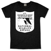 National Wildlife Refuge Logo Women's Boyfriend Tee