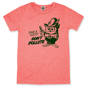 Official Woodsy Owl Infant T-Shirt in Heather Flamingo