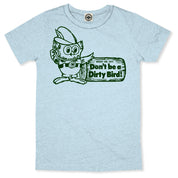 Woodsy Owl "Don't Be A Dirty Bird" Women's Boyfriend Tee