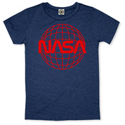 NASA Worm Globe Women's Boyfriend Tee