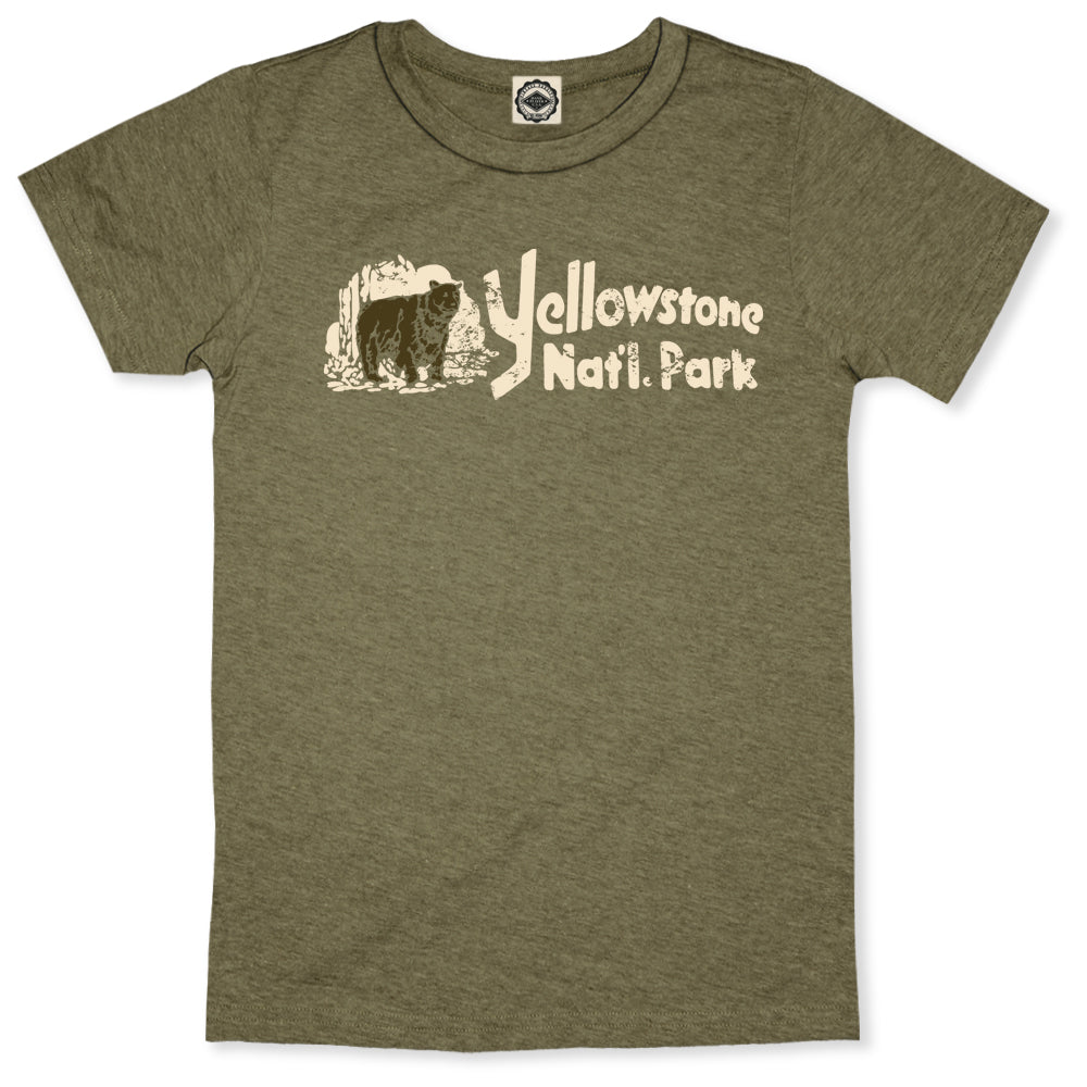 Yellowstone National Park Bear Kid's Tee