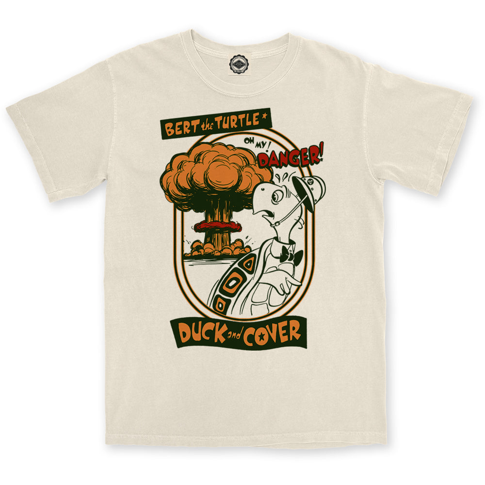 Bert The Turtle "Oh My Danger!" Unisex Pigment Dyed Tee